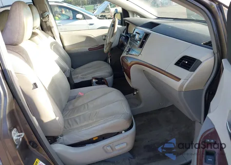 2014 Toyota Sienna Xle V6 8 Passenger из США, поврежденный, VIN 5TDYK3DC9ES506076